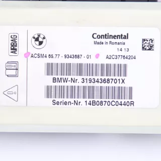 9343687 Блок AirBag BMW 2 F22/F23 Арт AL15142187278_8, вид 5