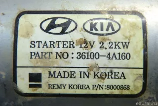 361004A160 Hyundai-Kia Стартер Hyundai H1 2 Арт E95783492, вид 12