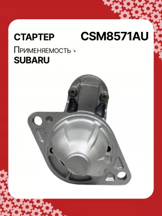 STM8571AB,STM8571BA,STM8571ZD,M000T38571,M0T38571,STM8571RB,23300AA710,23300AA71A,19268N,300N11048Z Стартер Subaru Outback 5 Арт CSM8571RG-13, вид 1