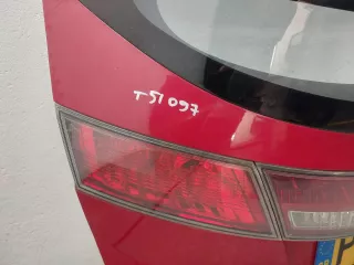 68100SMGE01ZZ Крышка багажника (дверь 3-5) Honda Civic 8 restailing Арт 20299175, вид 2