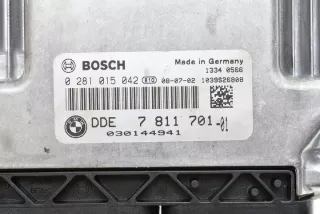 0281015042 DDE7811701 Блок управления двигателем BMW 1 E81/E82/E87/E88 Арт e829454, вид 2