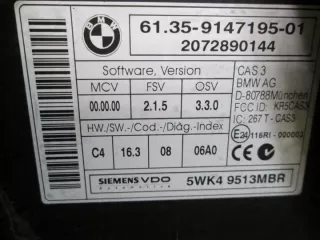 7809000 0281014238 Блок управления двигателем BMW 3 E90/E91/E92/E93 Арт e829809, вид 3