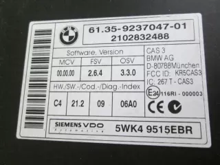 0281017024 8510829 Блок управления двигателем BMW 3 E90/E91/E92/E93 Арт e829855, вид 3