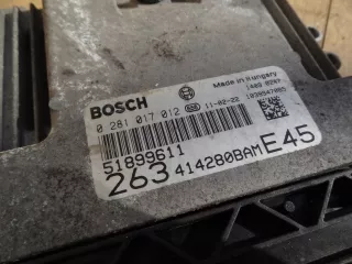 51899611 Блок управления двигателем Fiat Doblo 2 Арт e836382, вид 2