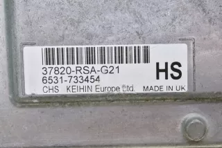 37820-RSA-G21 6531-733454 Блок управления двигателем Honda Civic 8 Арт e842601, вид 2