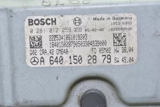 A6401502879 0281012259 Блок управления двигателем Mercedes A W169 Арт e848790, вид 2