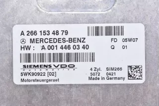 A2661534879 A0014460340 Блок управления двигателем Mercedes A W169 Арт e848932, вид 3