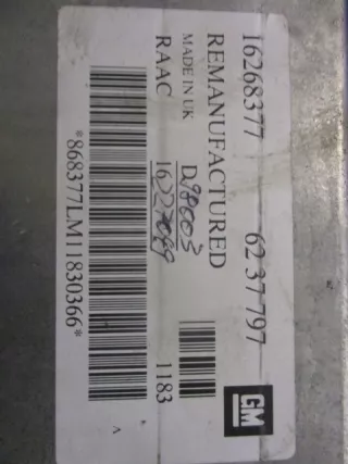 16268377 Блок управления двигателем Opel Astra G Арт e860074, вид 3