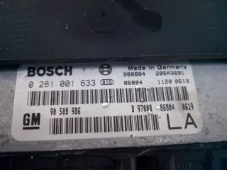 0281001633 Блок управления двигателем Opel Vectra B Арт e864602, вид 2