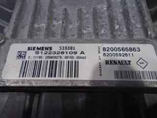 8200592611 Блок управления двигателем Renault Scenic 2 Арт e867225, вид 3
