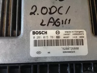 0281015781 Блок управления двигателем Renault Laguna 3 Арт e869892, вид 2