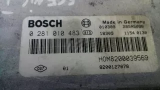 0281010483 Блок управления двигателем Renault Scenic 1 Арт e872998, вид 3