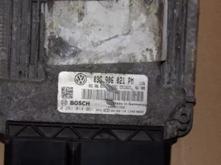 0281014061 Блок управления двигателем Seat Leon 2 Арт e875260, вид 2
