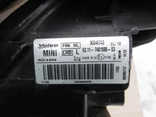  Фара левая MINI Cooper F56,F55 Арт e1238109, вид 5