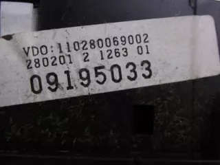 09195033 Щиток приборов (приборная панель) Opel Zafira A Арт e1251889, вид 7