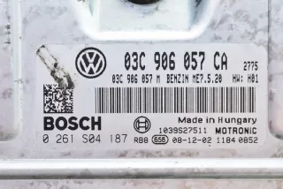 03C906057CA 0261S04187 Блок управления двигателем Seat Ibiza 4 Арт e1328073, вид 5