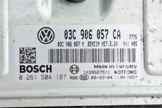 03C906057CA 0261S04187 Блок управления двигателем Seat Ibiza 4 Арт e1328073, вид 7