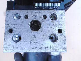 0265202412 Блок ABS Mercedes A W168 Арт e1390565, вид 3