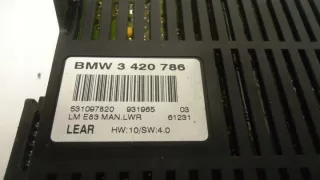 3420786 Блок управления светом BMW X3 E83 Арт e1471255, вид 2