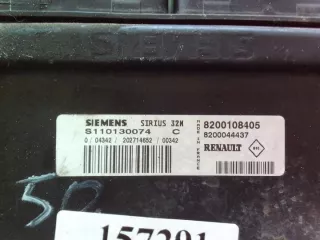 s110130074C Блок управления двигателем Renault Clio 2 Арт e1524618, вид 2