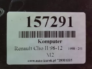 s110130074C Блок управления двигателем Renault Clio 2 Арт e1524618, вид 4