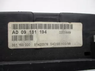 09181194AD Щиток приборов (приборная панель) Opel Zafira A Арт e2157355, вид 6