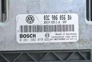 03C906056BA 0261S02070 Блок управления двигателем Volkswagen Golf 5 Арт e2212316, вид 3