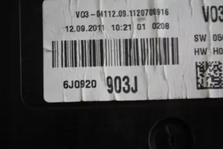 6J0920903J Щиток приборов (приборная панель) Seat Ibiza 4 Арт e2733278, вид 3