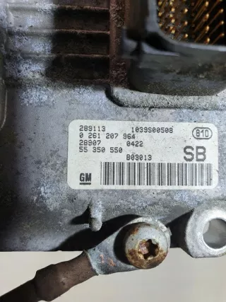 55350550 0261207964 Блок управления двигателем Opel Corsa C Арт e2870307, вид 3