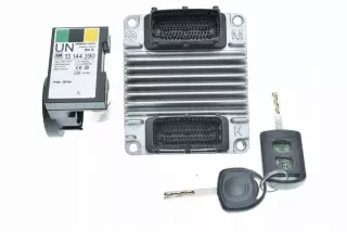 12237450 Блок управления двигателем Opel Corsa C Арт e2923789, вид 1