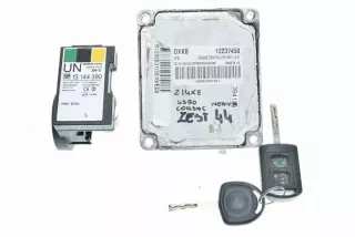 12237450 Блок управления двигателем Opel Corsa C Арт e2923789, вид 2