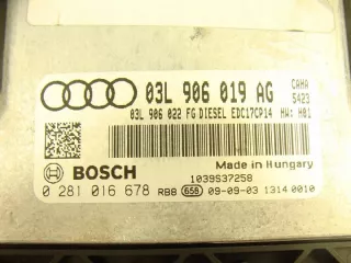 03L906019AG , 0281016678 Блок управления двигателем Audi A6 C6 (S6,RS6) Арт e2934228, вид 3