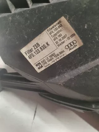 4F0133835K Корпус воздушного фильтра Audi A6 C6 (S6,RS6) Арт e3135881, вид 4