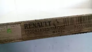 7700434383 Радиатор кондиционера Renault Scenic 1 Арт e3215980, вид 2