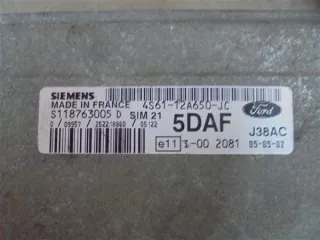 4S61-12A650-JC AV21-12A650-BD Блок управления двигателем Ford Fiesta 7 Арт e3218042, вид 2
