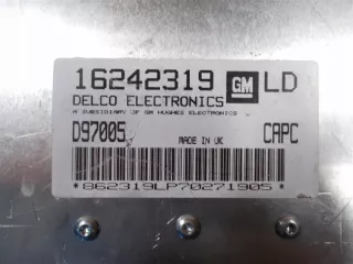 16242319 Блок управления двигателем Opel Vectra B Арт e3248634, вид 2