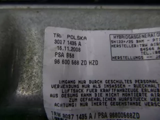 96600568 Подушка безопасности Citroen C4 1 Арт e3418673, вид 3