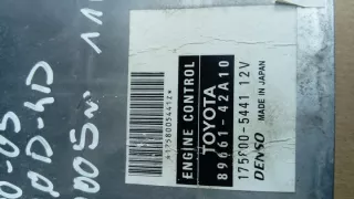 89661-42A10 Блок управления двигателем Toyota Rav 4 2 Арт e3540449, вид 2