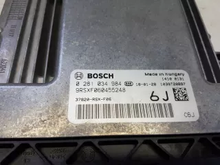 0281034984 37820-RSX-F06 9RSXF060455248 Блок управления двигателем Honda CR-V 4 Арт e3562240, вид 3