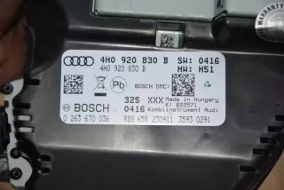 4H0920830B Щиток приборов (приборная панель) Audi A8 D4 (S8) Арт e3666207, вид 3