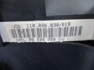 09228750DY 289TYS Щиток приборов (приборная панель) Opel Astra G Арт e3791824, вид 3