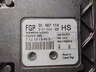 55567114 Блок управления двигателем Opel Astra H Арт e3889051, вид 3