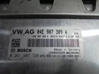 04E907309A 0261S07726 Блок управления двигателем Volkswagen Golf 7 Арт e3892585, вид 3