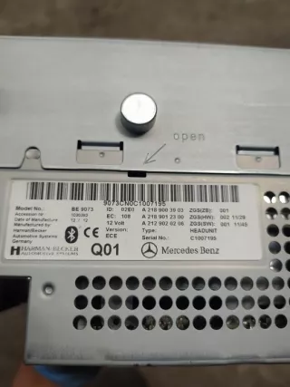 A2129020206 A2189003903 A2189012300 Блок навигации Mercedes CLS C218 Арт e4151440, вид 2