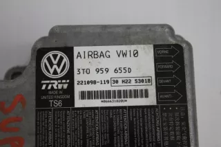 3T0959655D Блок AirBag Skoda Superb 2 Арт e4237246, вид 2