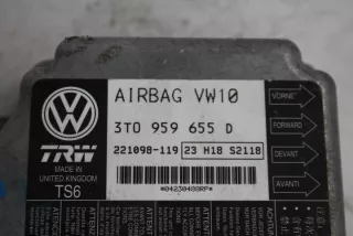 3T0959655D Блок AirBag Skoda Superb 2 Арт e4237246, вид 4