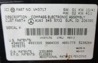 A1635455732 Блок управления (другие) Mercedes ML W163 Арт e4247604, вид 2