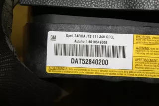 13111348 Подушка безопасности Opel Zafira B Арт e4377685, вид 8