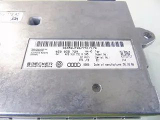 4E0035729 Блок комфорта Audi A6 C6 (S6,RS6) Арт e4434883, вид 2