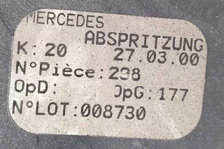 A1688800318 Крыло переднее левое Mercedes A W168 Арт e4499306, вид 4